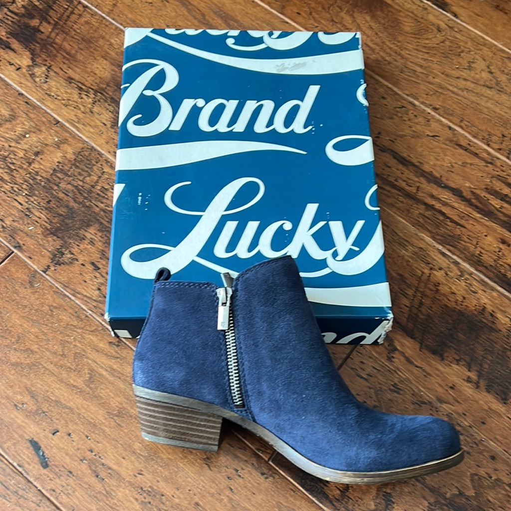 Lucky Brand Blue Boots